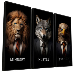 Mindset, Hustle and Focus Formalwear – 3 Parts